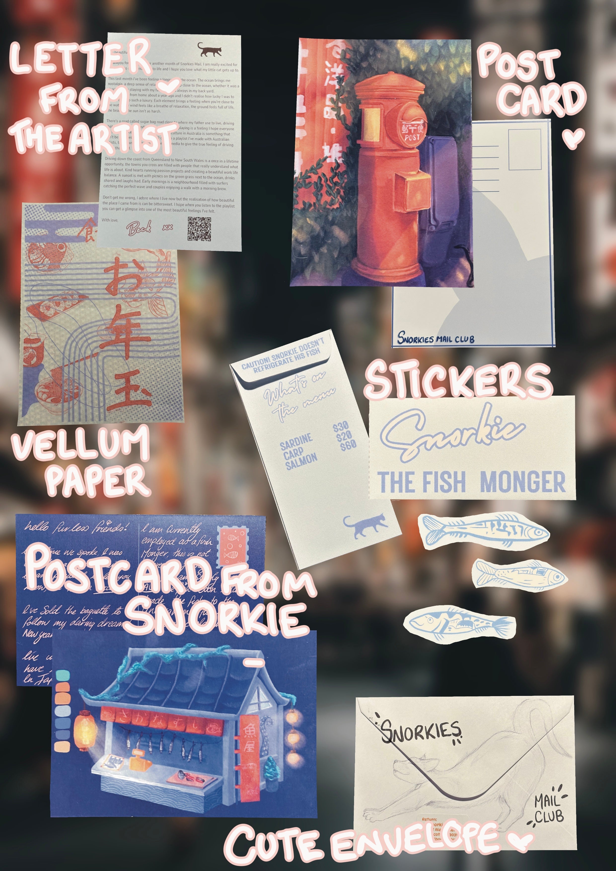 1 Month of Snorkies Mail