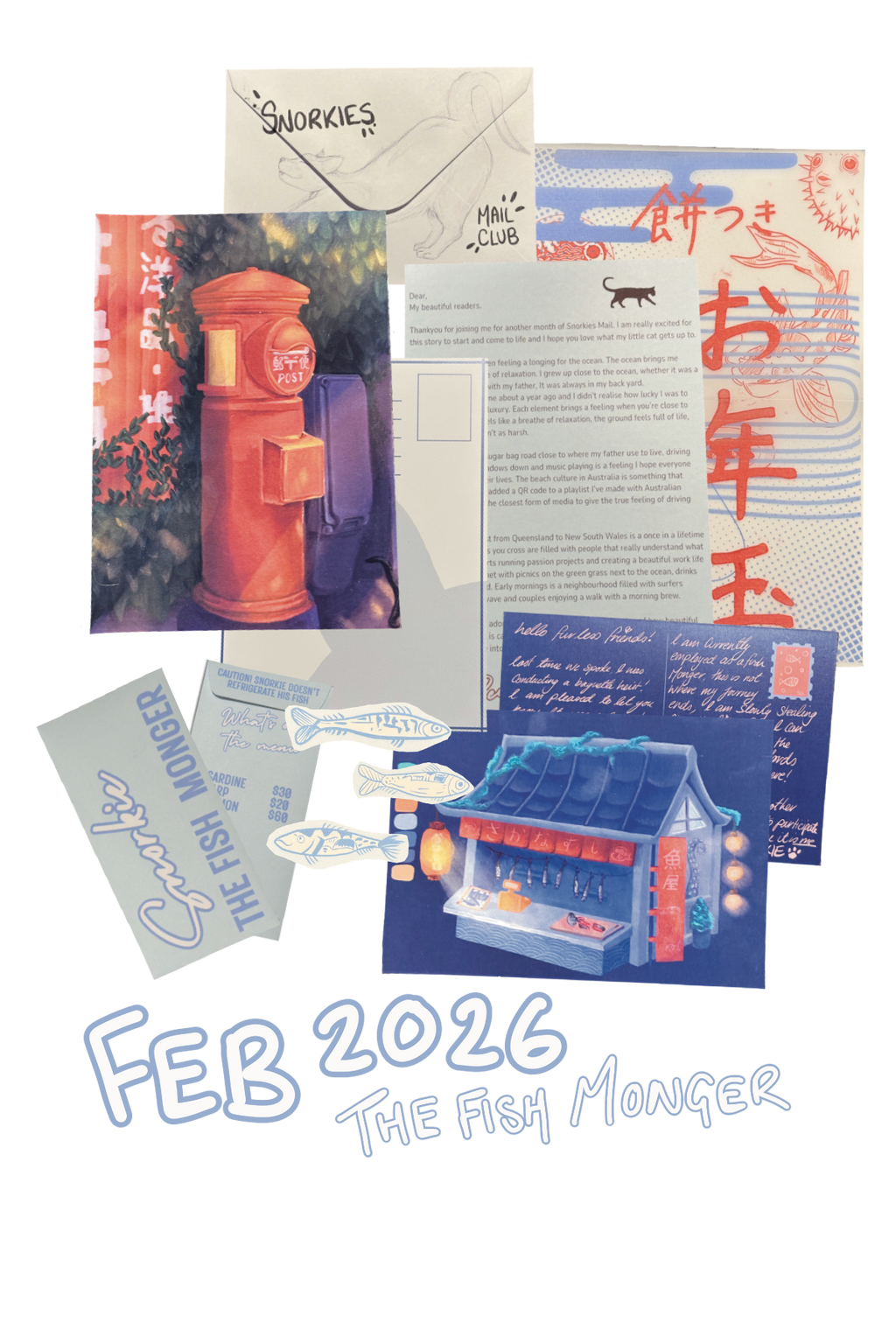 1 Month of Snorkies Mail