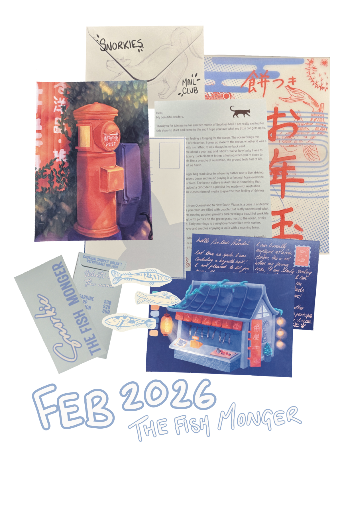 1 Month of Snorkies Mail